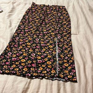 H&M floral skirt
